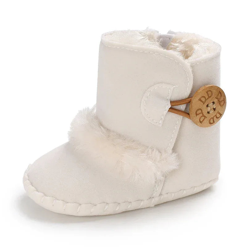 Unisex Baby Winter Boots With Warm Fuzzy Lining For Toddlers - ToylandEU