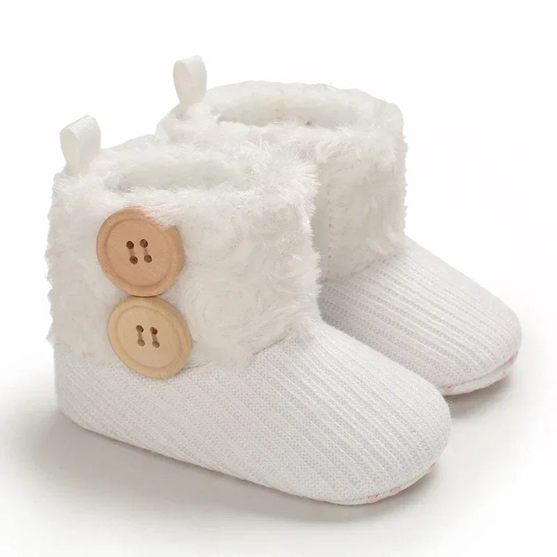 Unisex Baby Winter Boots With Warm Fuzzy Lining For Toddlers - ToylandEU