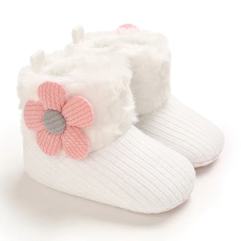 Unisex Baby Winter Boots With Warm Fuzzy Lining For Toddlers - ToylandEU
