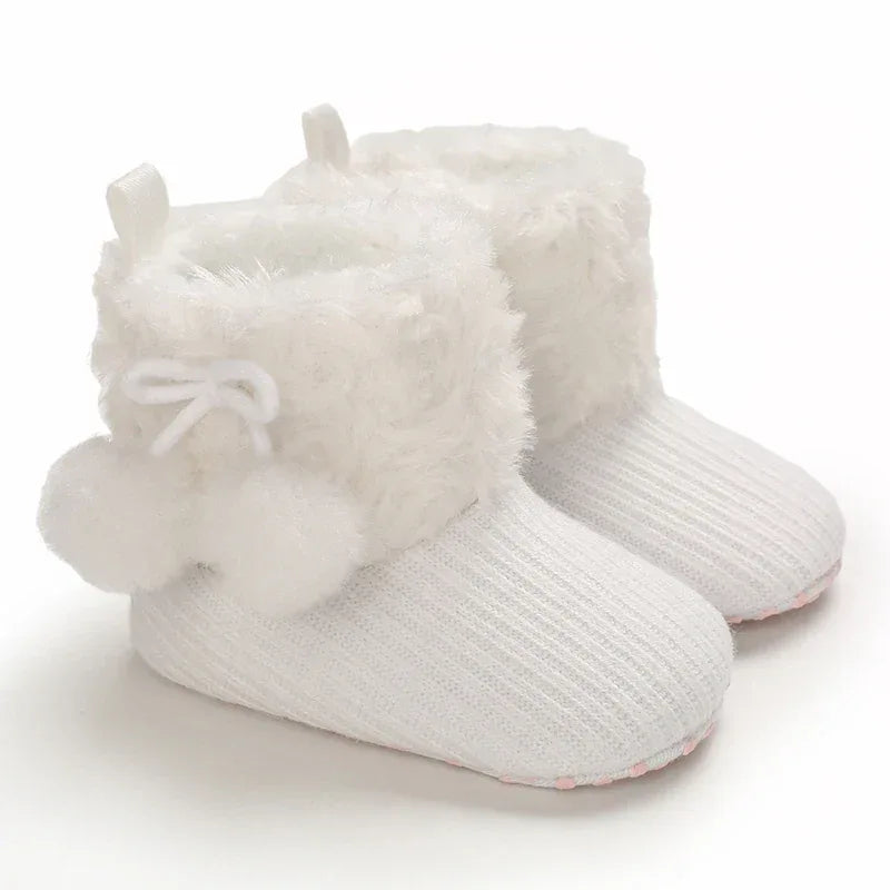 Unisex Baby Winter Boots With Warm Fuzzy Lining For Toddlers - ToylandEU