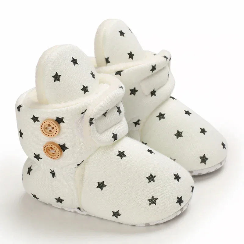 Unisex Baby Winter Boots With Warm Fuzzy Lining For Toddlers - ToylandEU