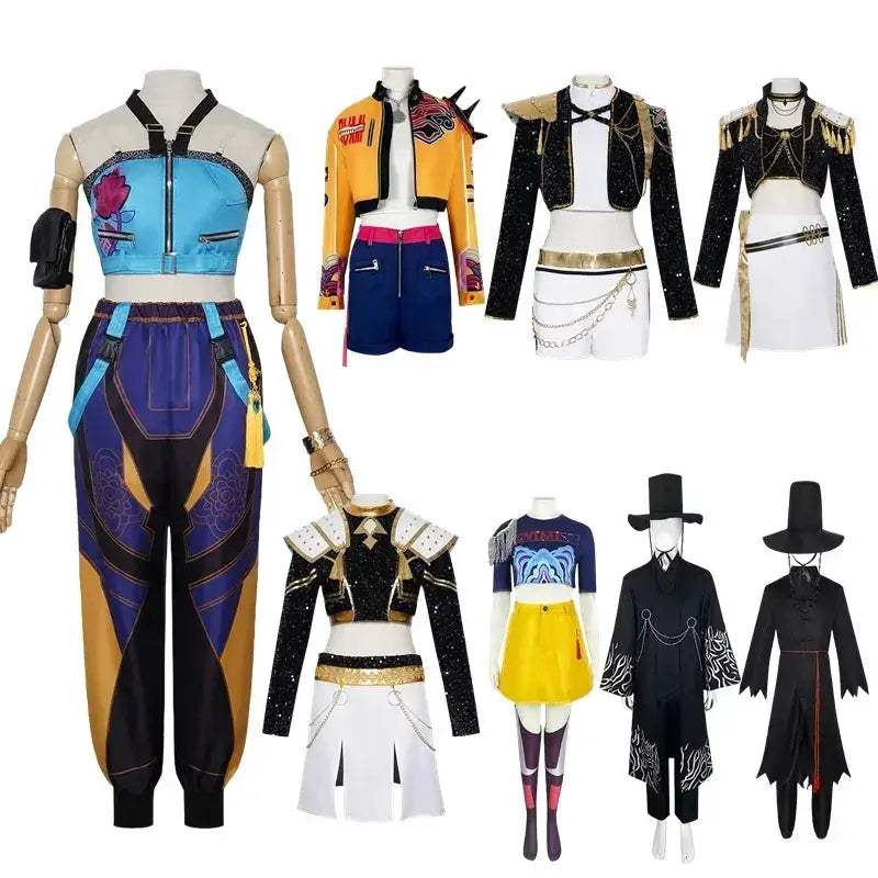 Unisex Demon Hunter Cosplay Costume for Kids and Adults - ToylandEU