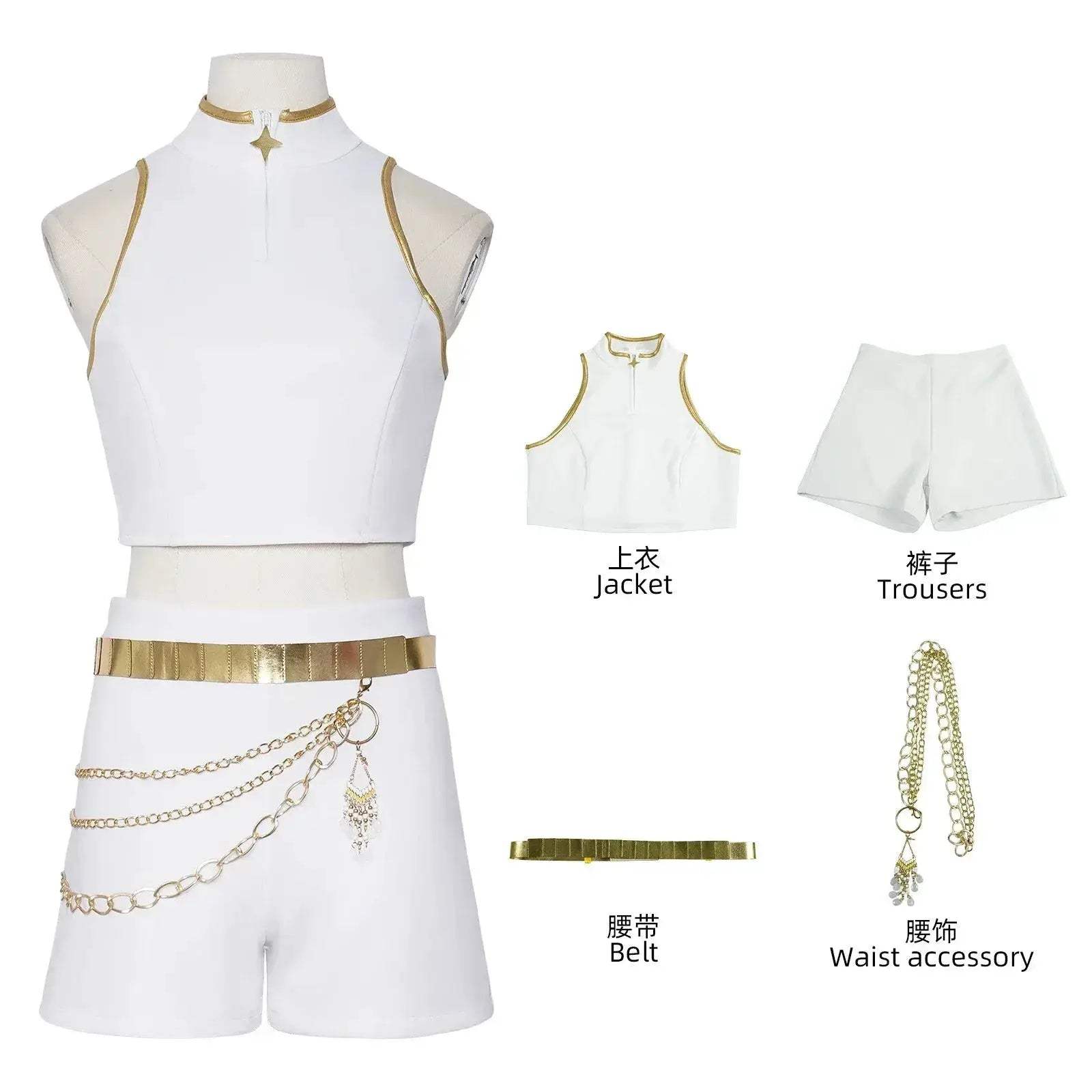 Unisex Demon Hunter Cosplay Costume for Kids and Adults - ToylandEU