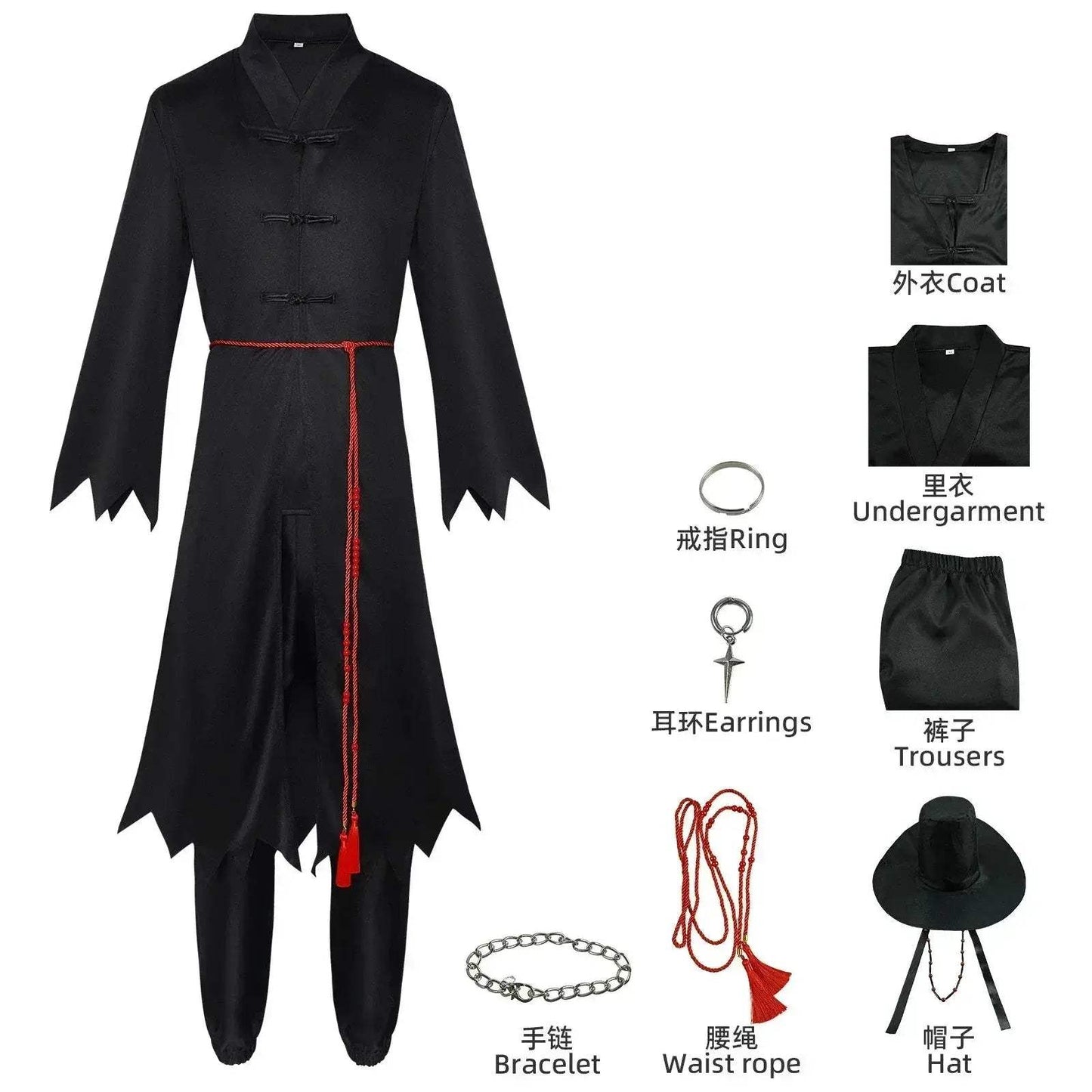 Unisex Demon Hunter Cosplay Costume for Kids and Adults - ToylandEU