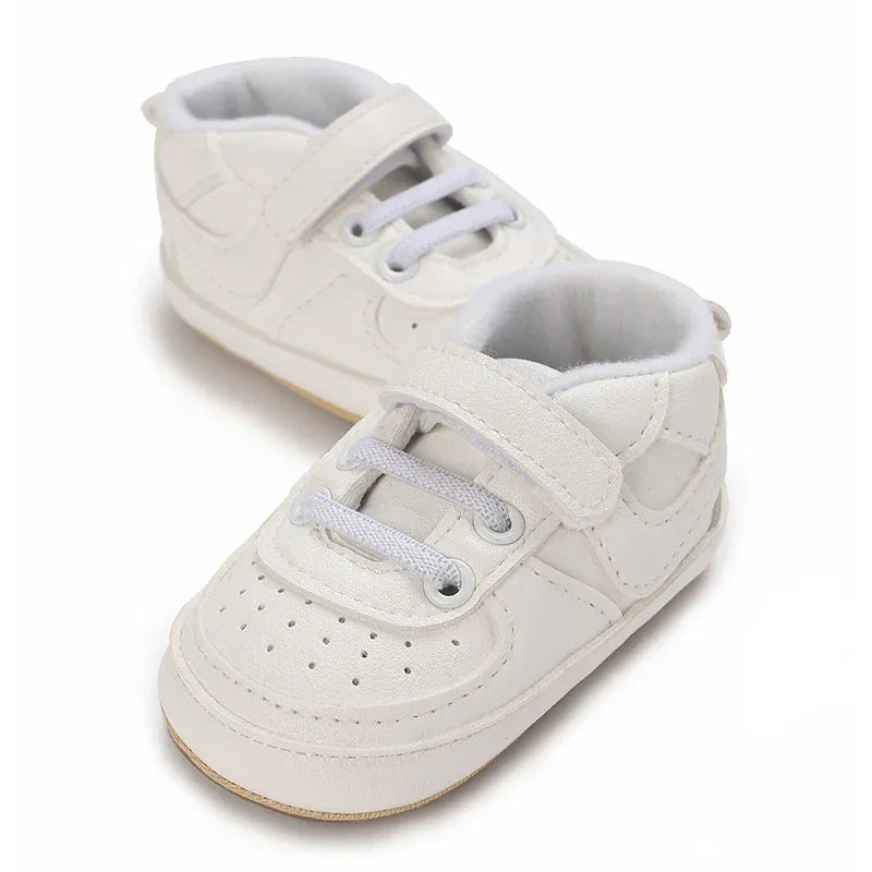 Unisex First Walkers Shoes Anti Slip Leather Sole Comfort - ToylandEU