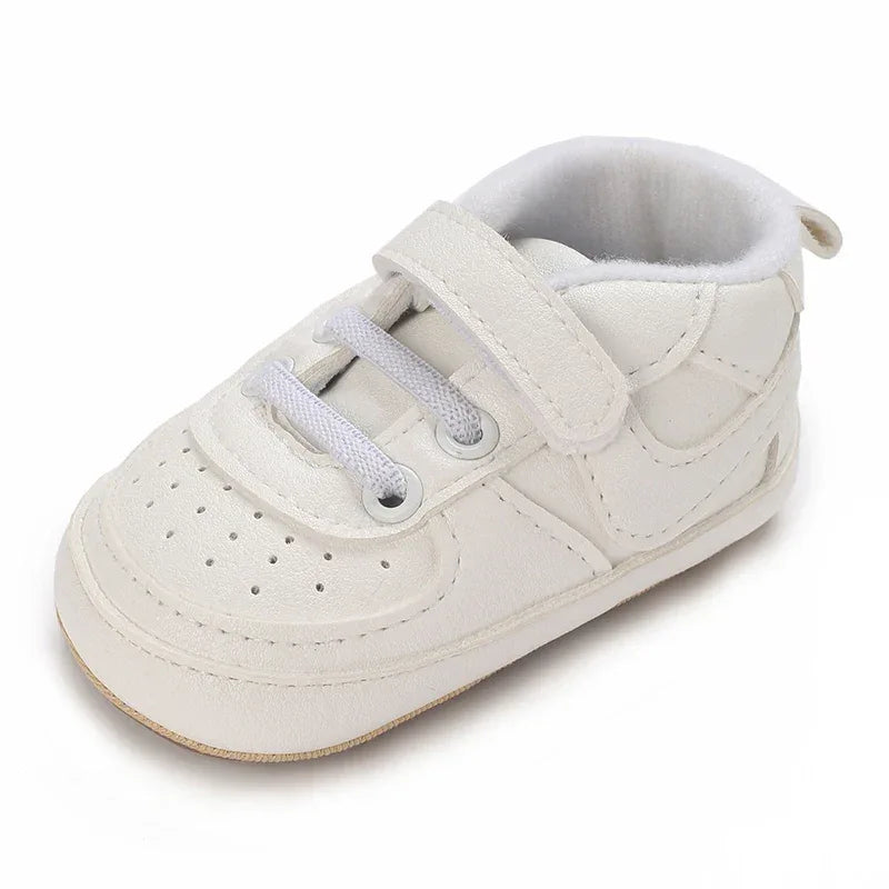 Unisex First Walkers Shoes Anti Slip Leather Sole Comfort - ToylandEU