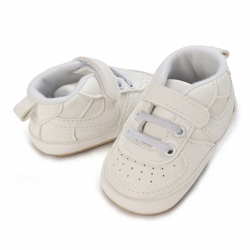 Unisex First Walkers Shoes Anti Slip Leather Sole Comfort - ToylandEU