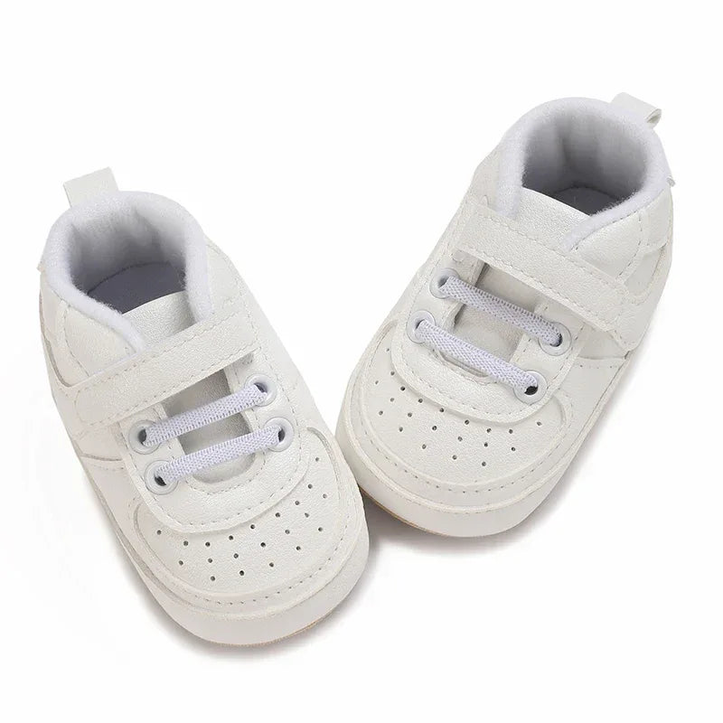 Unisex First Walkers Shoes Anti Slip Leather Sole Comfort - ToylandEU