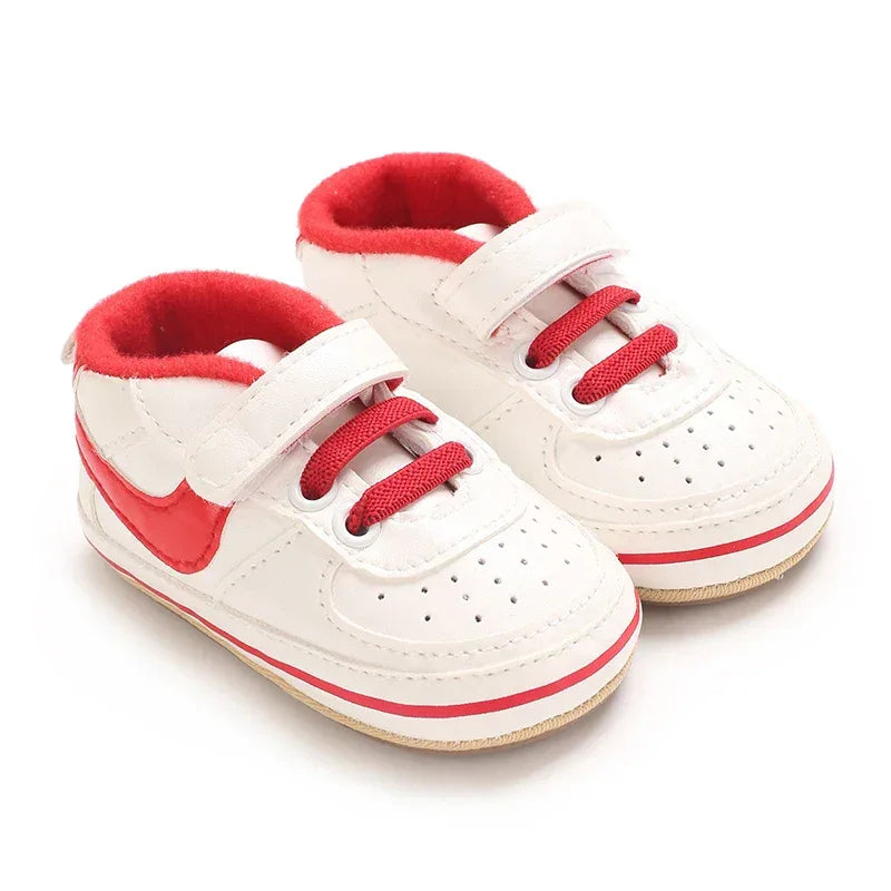 Unisex First Walkers Shoes Anti Slip Leather Sole Comfort - ToylandEU