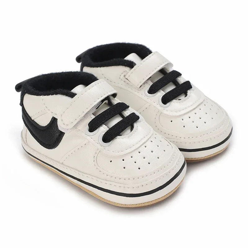 Unisex First Walkers Shoes Anti Slip Leather Sole Comfort - ToylandEU