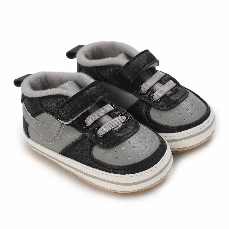 Unisex First Walkers Shoes Anti Slip Leather Sole Comfort - ToylandEU