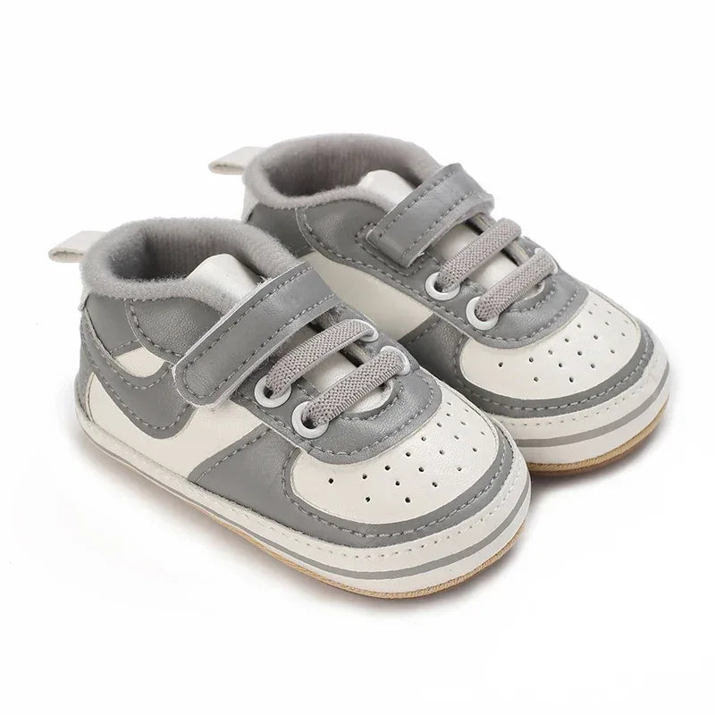 Unisex First Walkers Shoes Anti Slip Leather Sole Comfort - ToylandEU