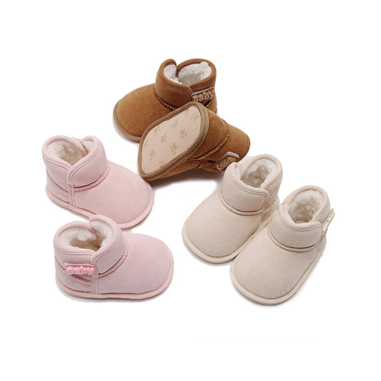 Unisex Infant Winter Snow Boots With Thickened Non Slip Soles - ToylandEU