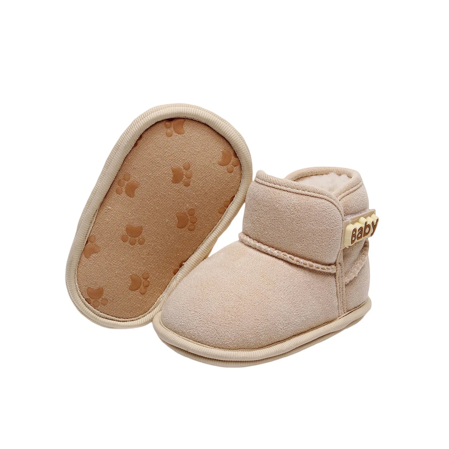 Unisex Infant Winter Snow Boots With Thickened Non Slip Soles - ToylandEU