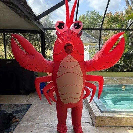 Unisex Inflatable Lobster Costume For Big Party Fun - ToylandEU