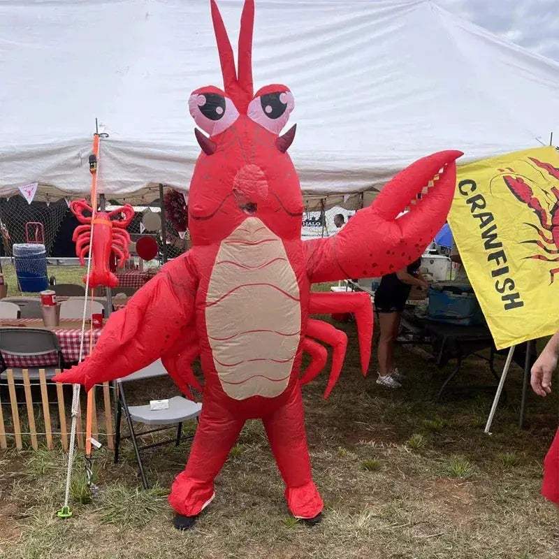 Unisex Inflatable Lobster Costume For Big Party Fun - ToylandEU