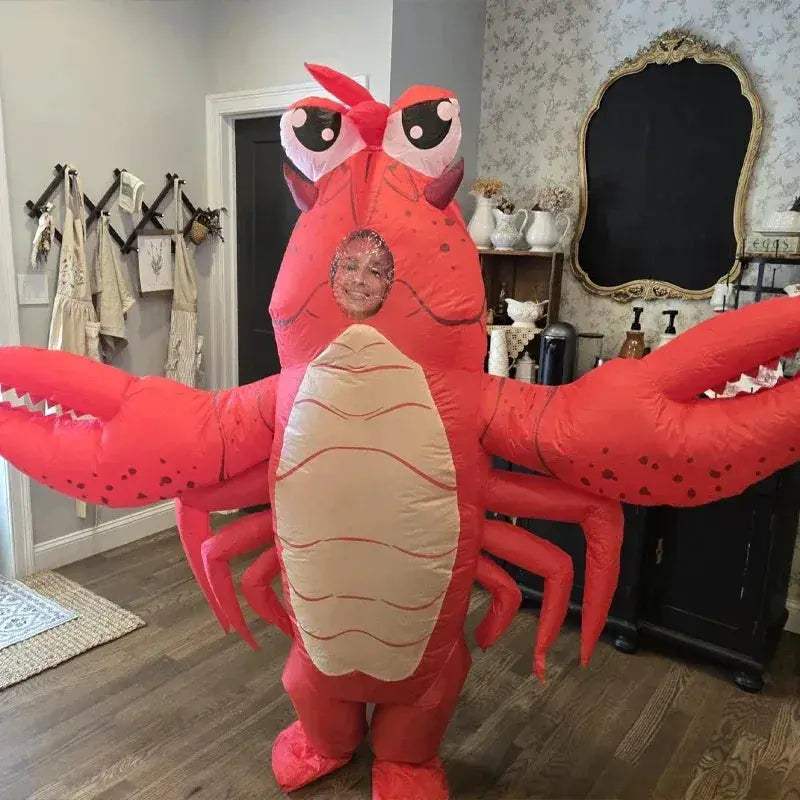 Unisex Inflatable Lobster Costume For Big Party Fun - ToylandEU