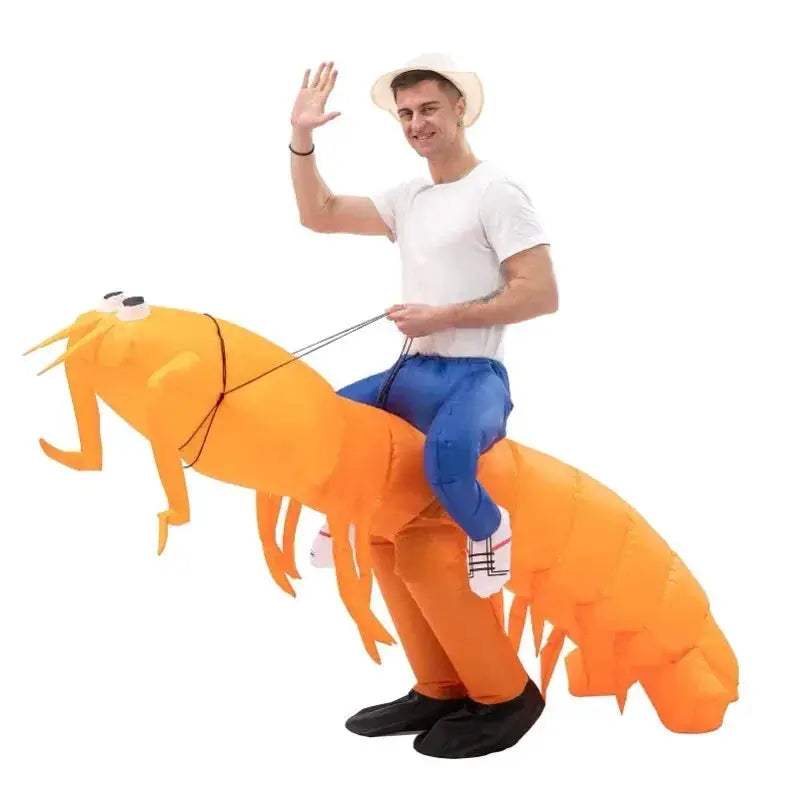 Unisex Inflatable Lobster Costume For Big Party Fun - ToylandEU
