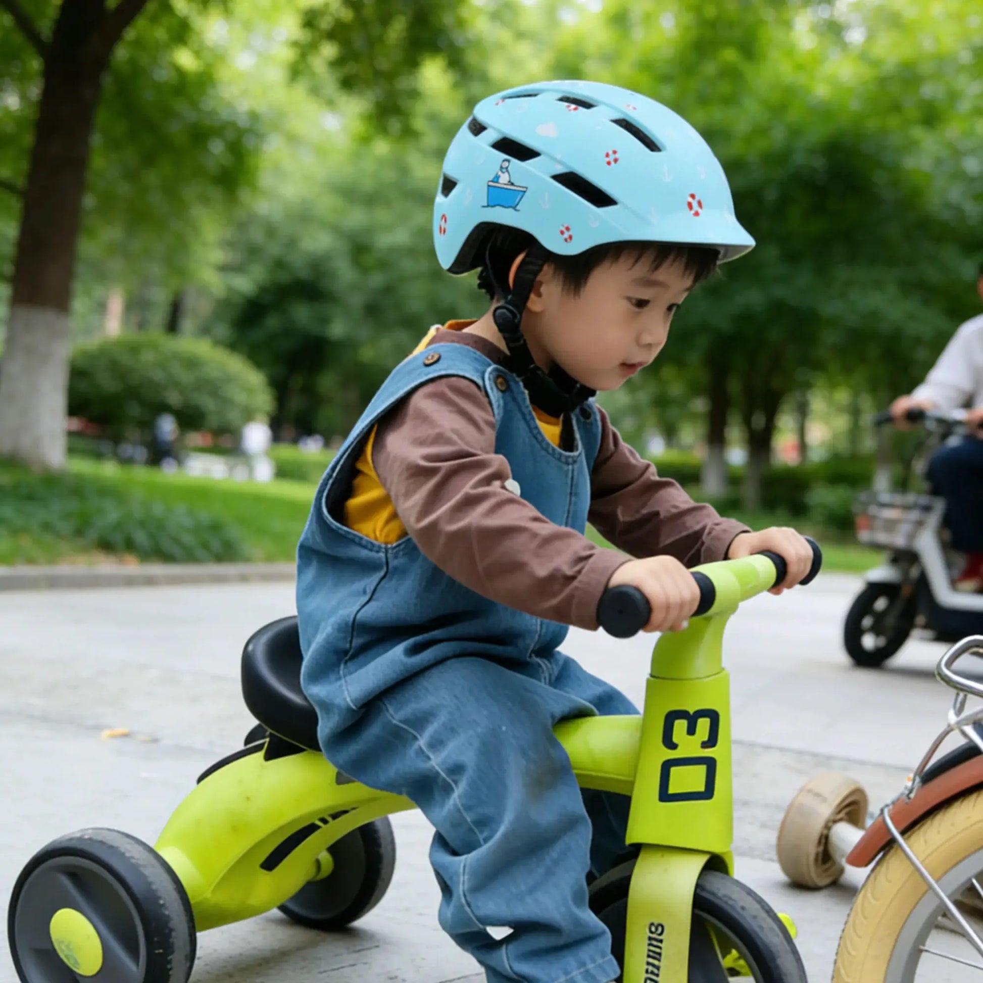 Unisex Kids Bike Helmet Safety With Adjustable Fit - ToylandEU