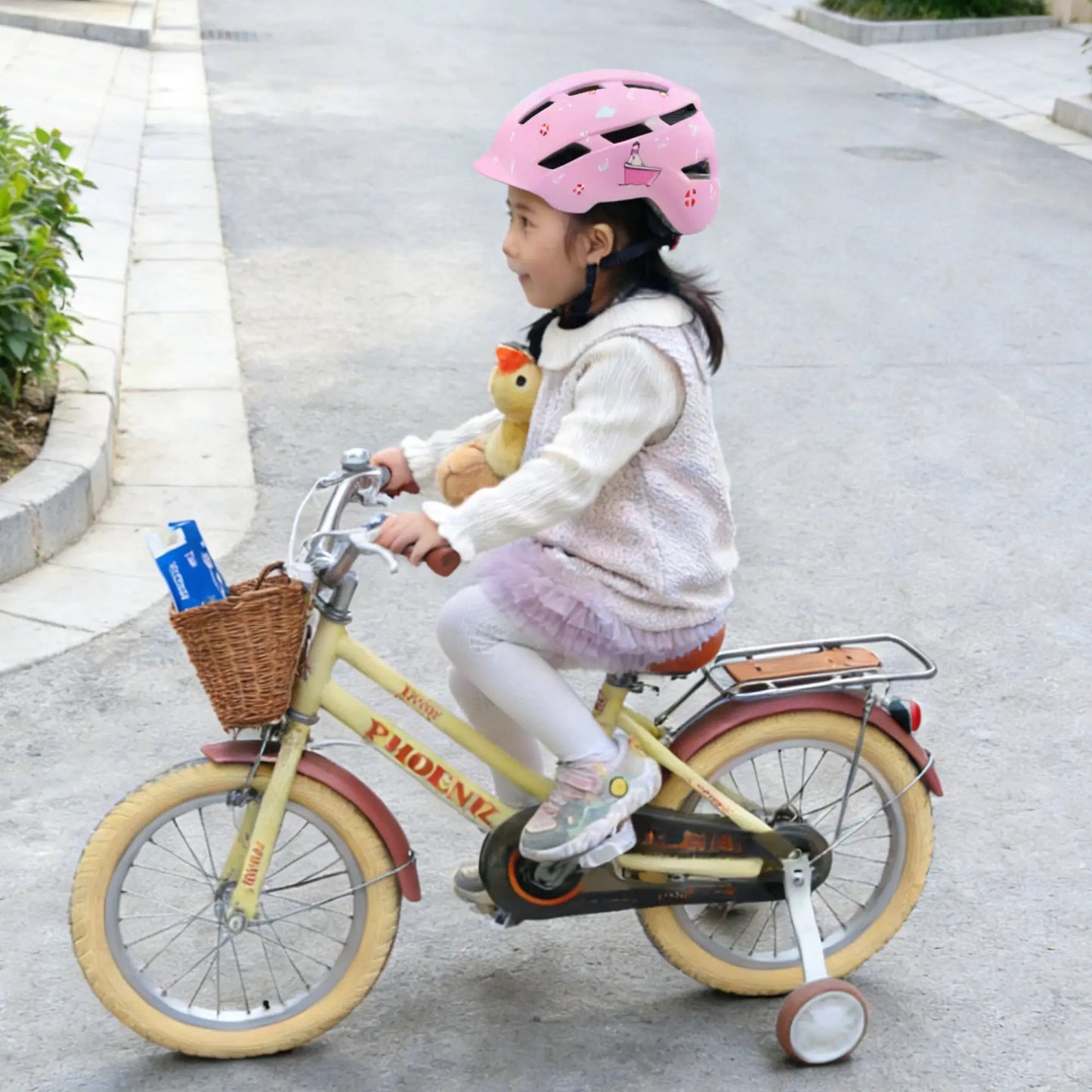 Unisex Kids Bike Helmet Safety With Adjustable Fit - ToylandEU