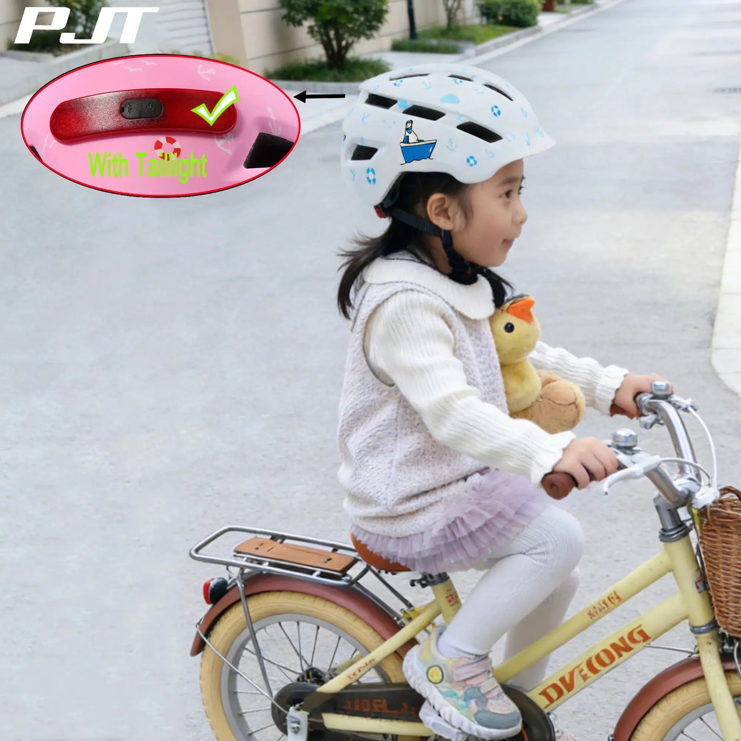 Unisex Kids Bike Helmet Safety With Adjustable Fit - ToylandEU