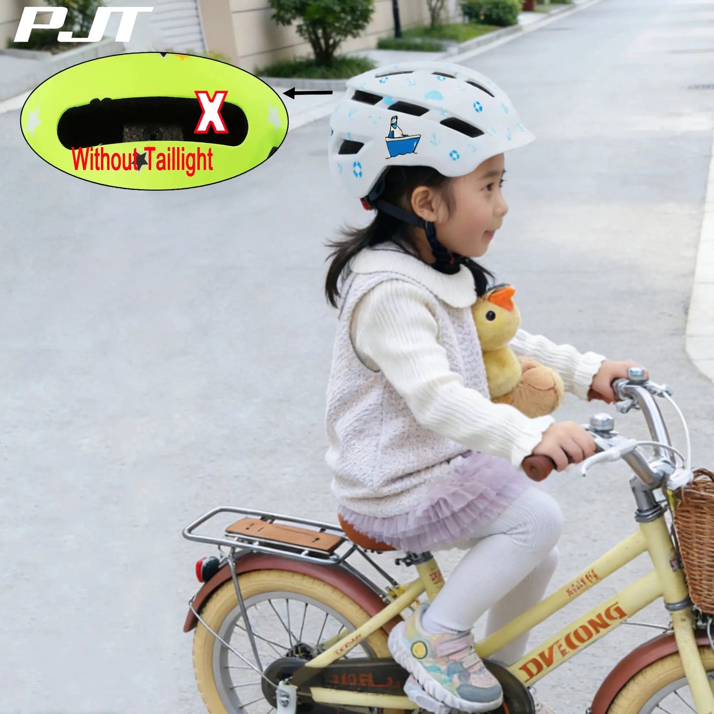 Unisex Kids Bike Helmet Safety With Adjustable Fit - ToylandEU