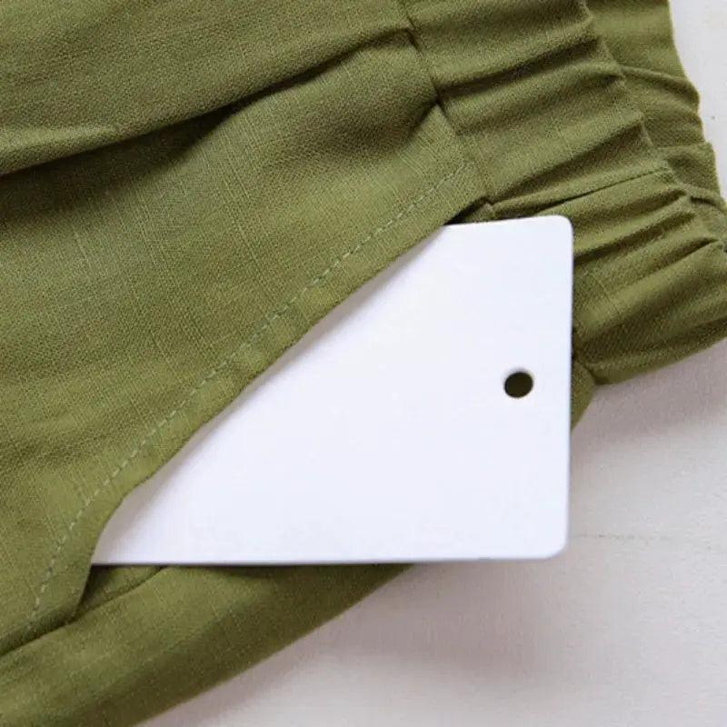  Unisex Kids Linen Pants Elastic Waist For 4 To 6 Years -  ToylandEU™