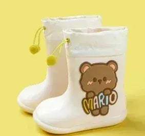 Unisex Kids Rain Boots Waterproof Cartoon Dinosaur Design - ToylandEU