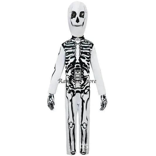  Unisex Kids Skeleton Zombie Costume - Perfect for Halloween Fun! -  ToylandEU™