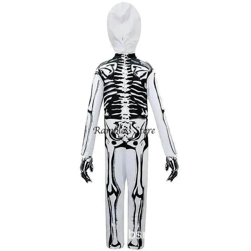 Unisex Kids Skeleton Zombie Costume - Perfect for Halloween Fun! -  ToylandEU™