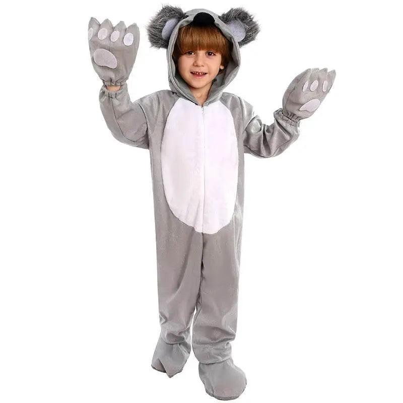  Unisex Koala Kids Costume with Gloves - Perfect for Halloween & Imaginative Play -  ToylandEU™