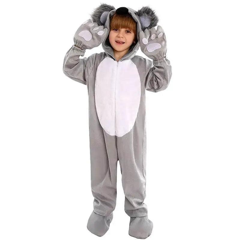  Unisex Koala Kids Costume with Gloves - Perfect for Halloween & Imaginative Play -  ToylandEU™