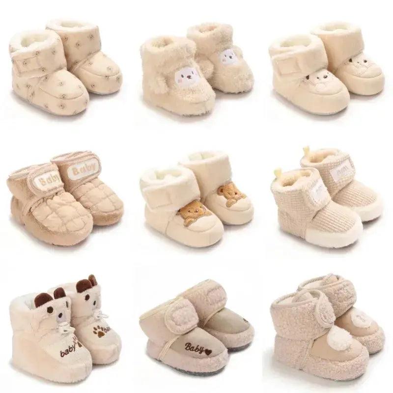  Unisex Newborn Baby Winter Boots With Soft Sole Warmth -  ToylandEU™
