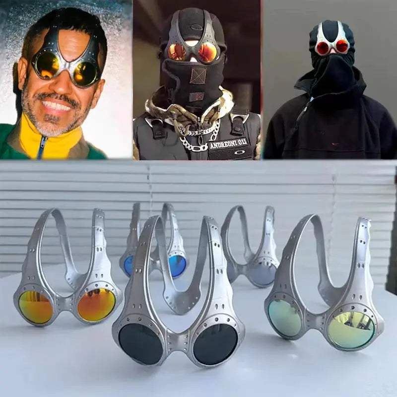  Unisex Oversized Y2K Sports Sunglasses Cycling CE -  ToylandEU™