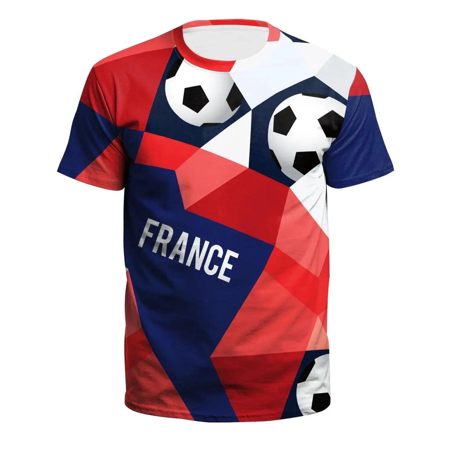  Unisex Soccer Jersey Fitness Tee Breathable 3D Print -  ToylandEU™