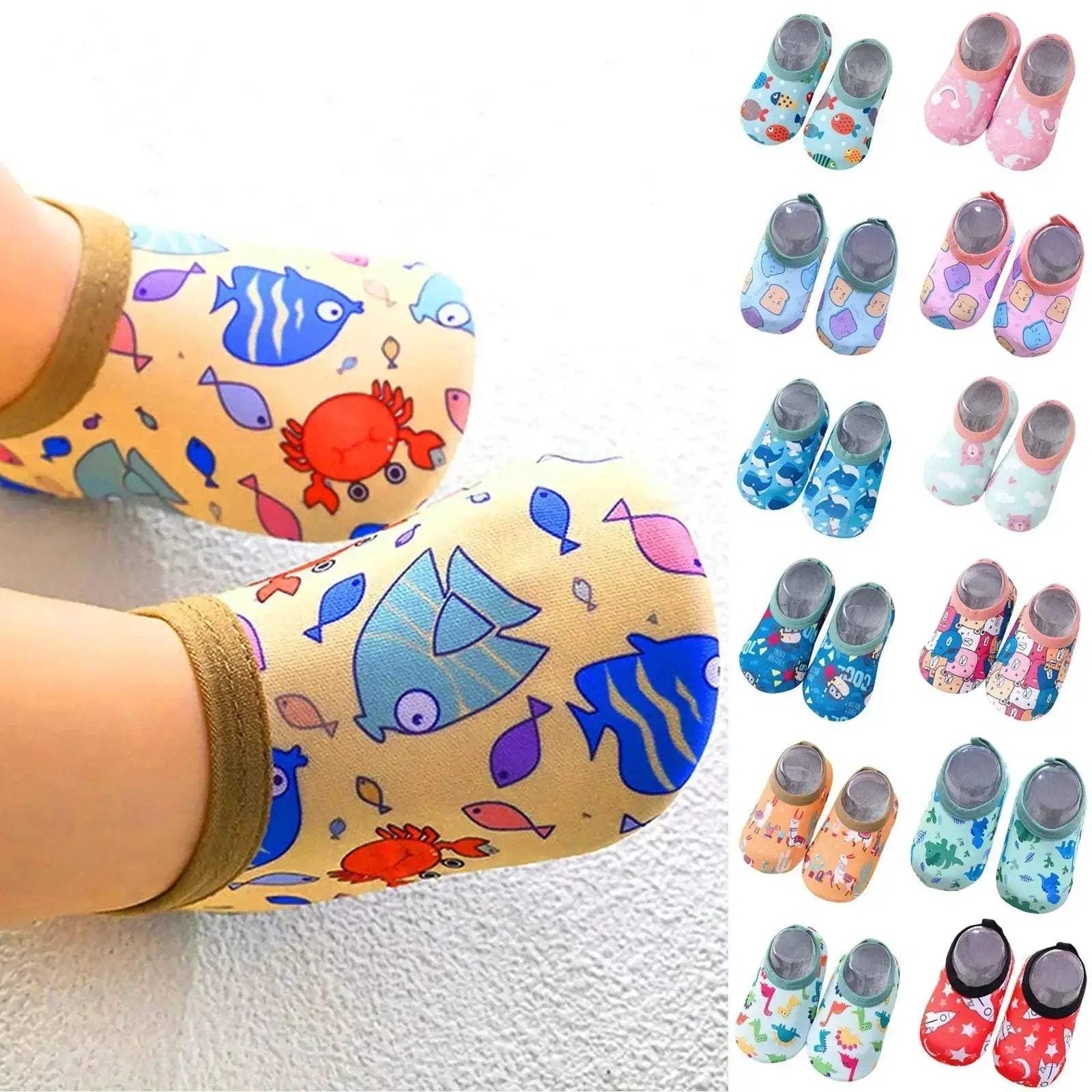  Unisex Toddler Shoes First Walkers Quick Dry -  ToylandEU™