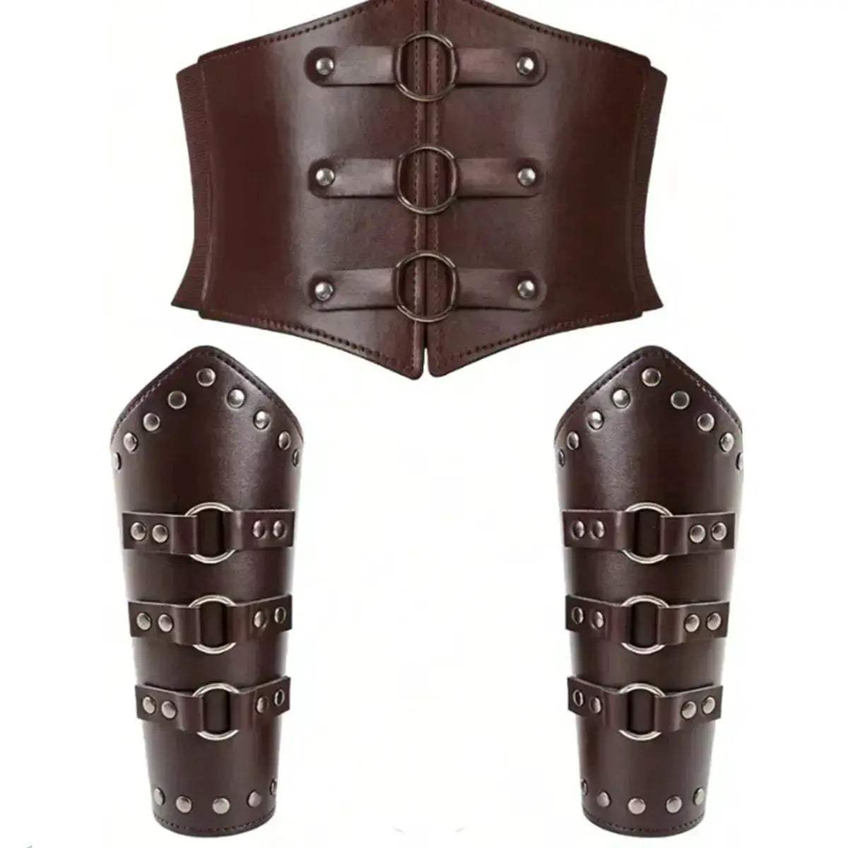 Unisex Western Waist Belt Set With Durable PU Buckle - ToylandEU