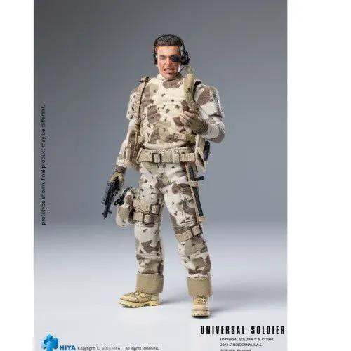 Universal Soldier Luc Deveraux Exquisite Super 1:12 Scale Action Figure - Previews Exclusive - ToyShnip