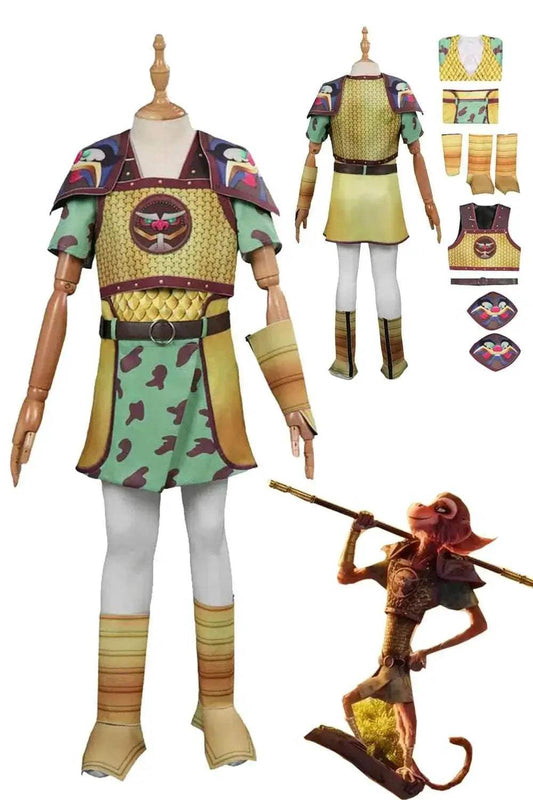 Unleash Adventure with Kids' Unisex Monkey King Costume for Halloween - ToylandEU