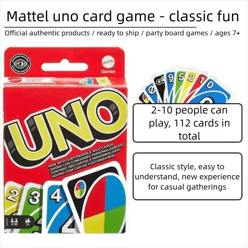  Uno Flip Playing Cards Set Family Edition For Fun -  ToylandEU™
