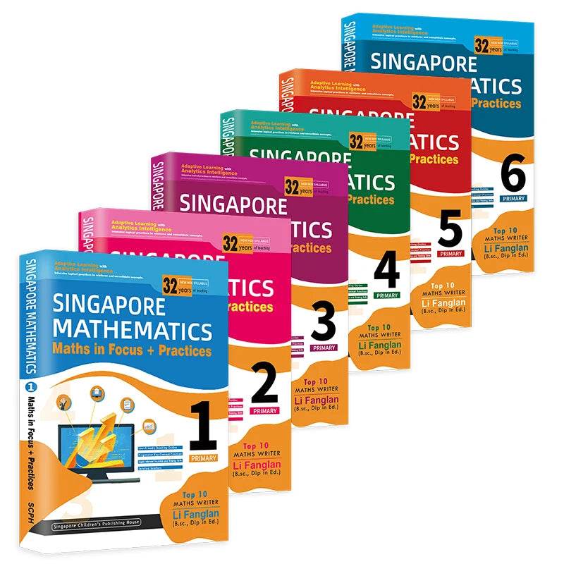 Updated Singapore Primary School Math Textbooks - ToylandEU