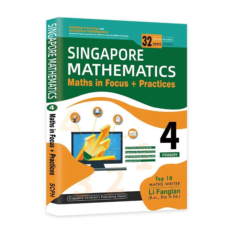 Updated Singapore Primary School Math Textbooks - ToylandEU