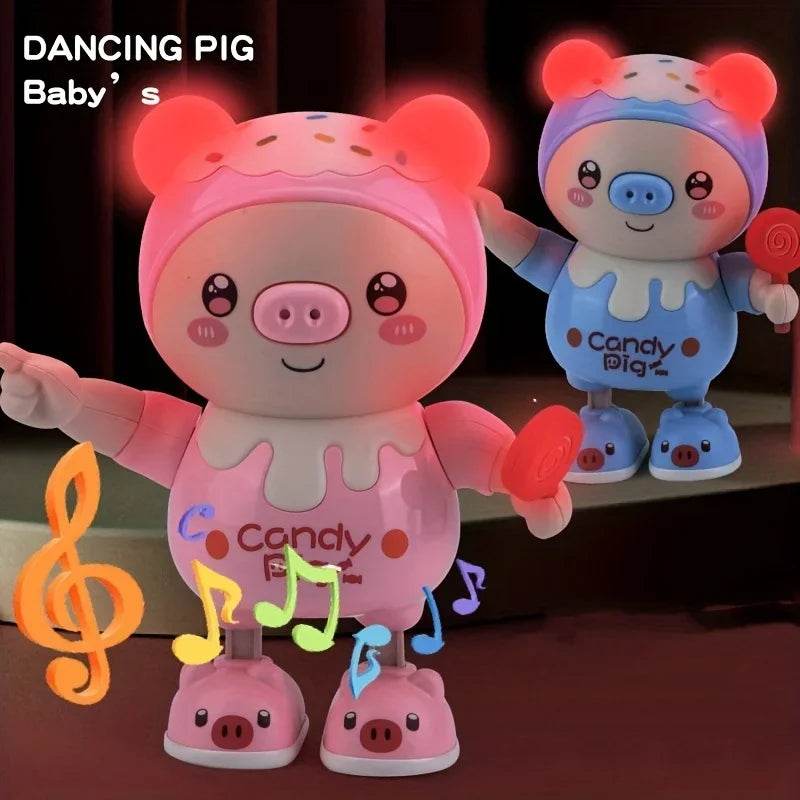 Upgraded Electronic Pig Dancing Toy LED Lights For Teens - ToylandEU