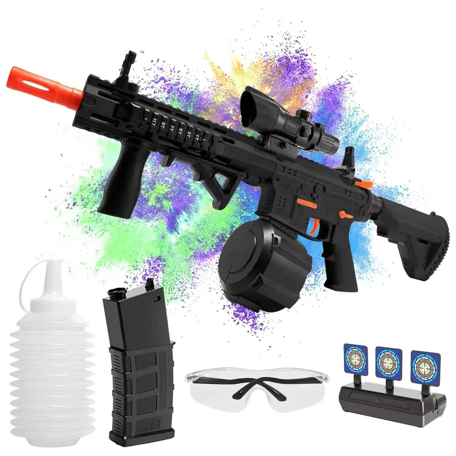 Upgraded M416 Electric Gel Balls Gun Toys, Automatic Manual Blaster - ToylandEU