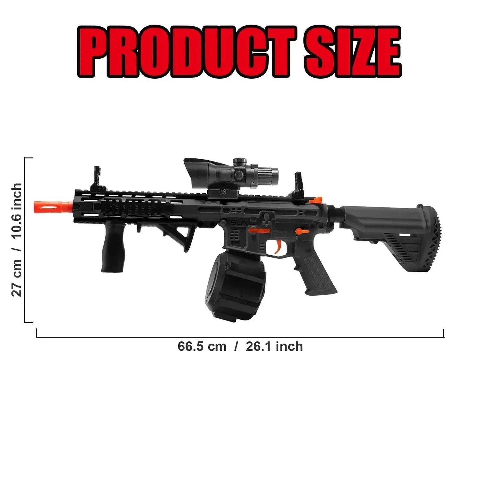 Upgraded M416 Electric Gel Balls Gun Toys, Automatic Manual Blaster - ToylandEU