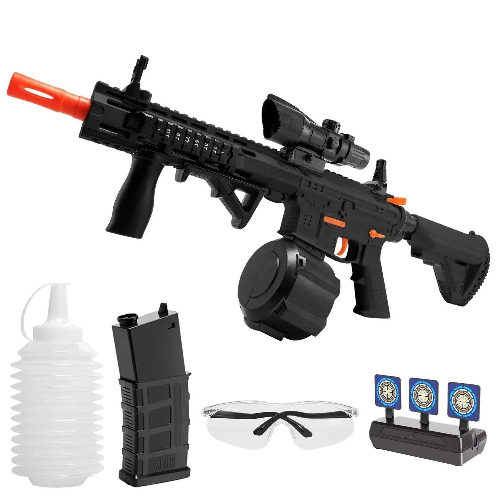 Upgraded M416 Electric Gel Balls Gun Toys, Automatic Manual Blaster - ToylandEU