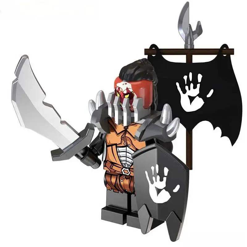 Uruk-hai from Lord of The Rings Lego Minifigures Custom Toys 2 - Minifigure Toys