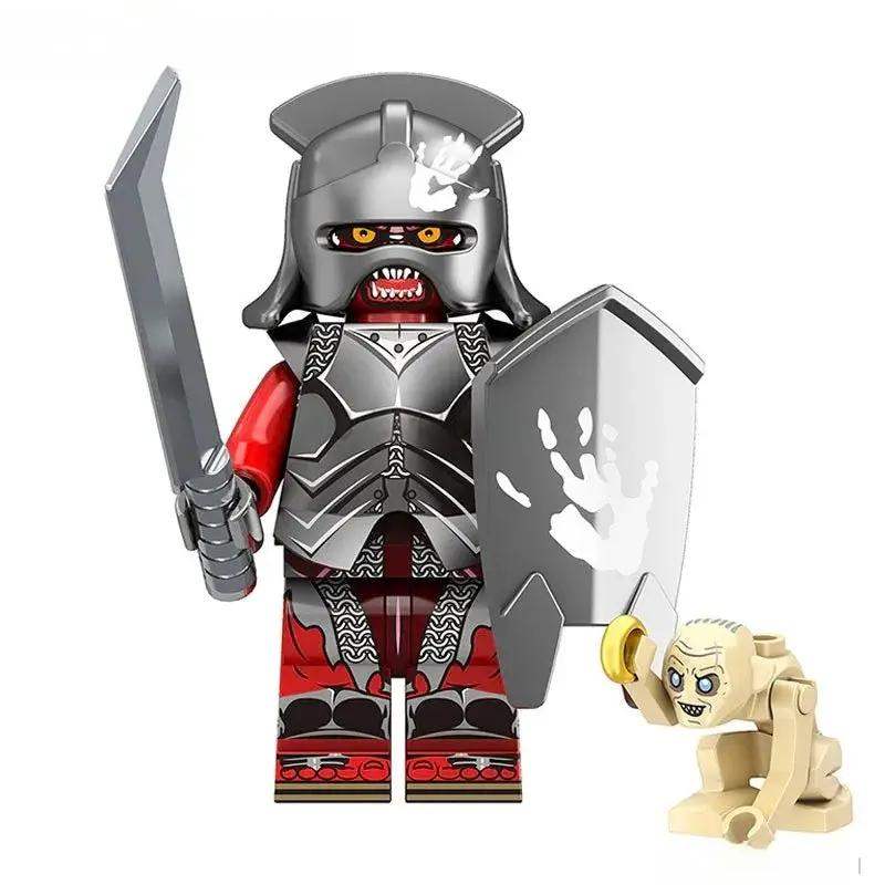 Uruk-hai from Lord of The Rings Lego Minifigures Custom Toys 4 - Minifigure Toys