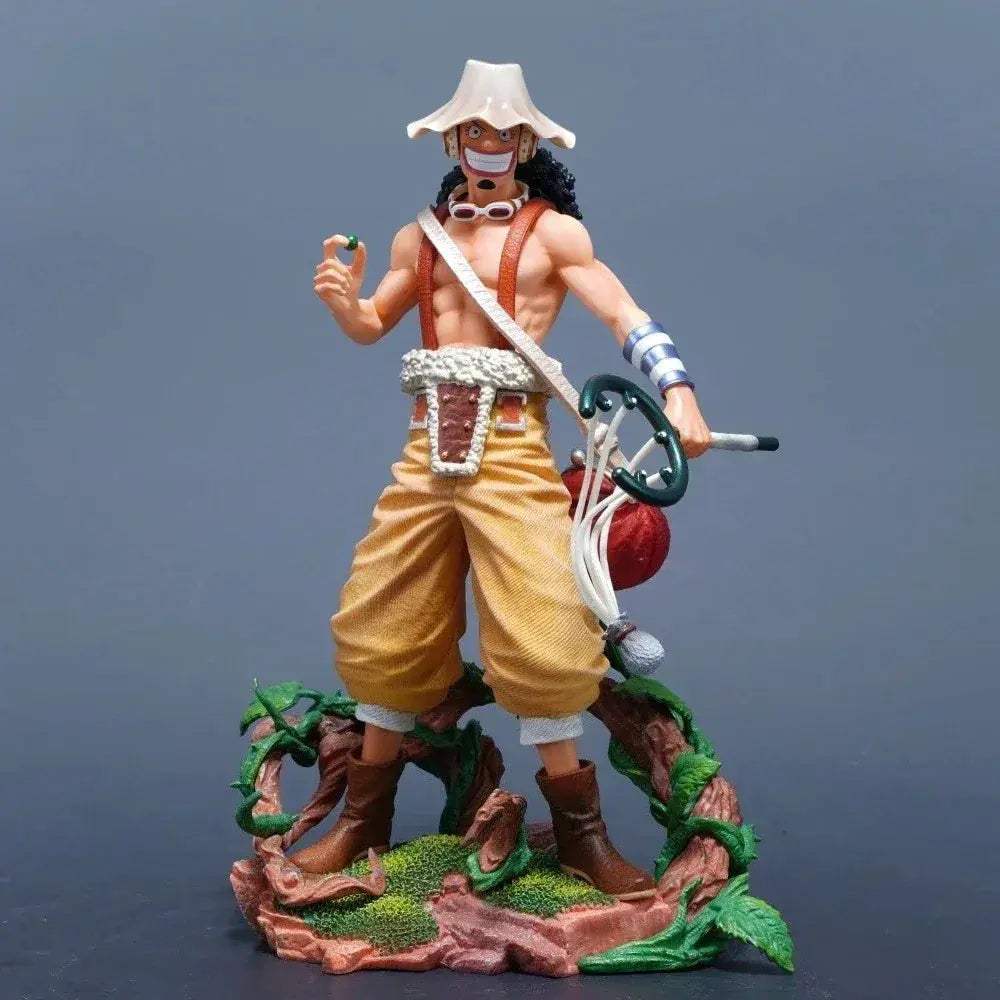 Usopp Action Figure, One Piece Anime Figurines PVC Statue Desktop Birthday Gift 25 CM - ToylandEU