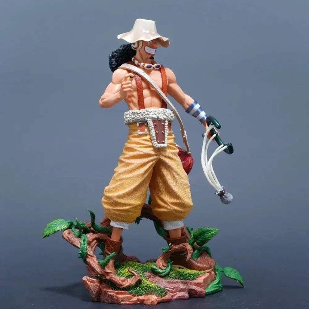 Usopp Action Figure, One Piece Anime Figurines PVC Statue Desktop Birthday Gift 25 CM - ToylandEU